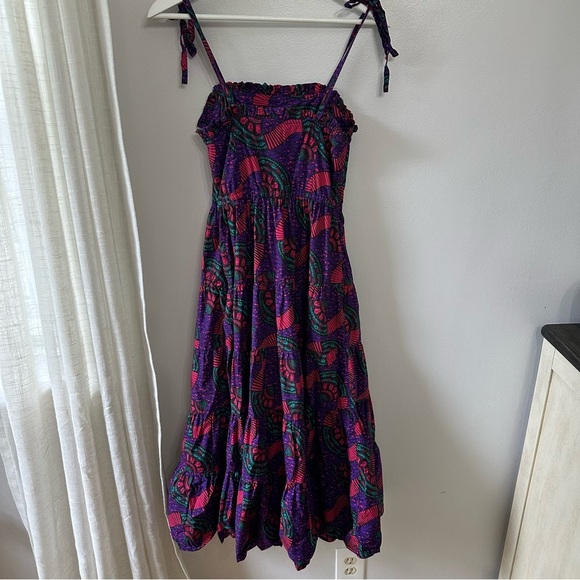 ULLA JOHNSON Ellyn Dress in Violet - Picture 5 of 8